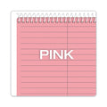 TOPS Prism Steno Pads, Gregg Rule, Pink Cover, 80 Pink 6 x 9 Sheets, 4/Pack