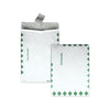Survivor Heavy 18 lb Tyvek Open End Expansion Mailers, First Class, #13 1/2, Square Flap, Redi-Strip Closure, 10 x 13, White, 100/CT
