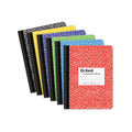 TOPS Composition Book, Wide/Legal Rule, Randomly Assorted Marble Covers, 9.75 x 7.5, 100 Sheets