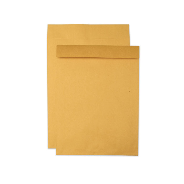 Quality Park Jumbo Size Kraft Envelope, Cheese Blade Flap, Fold-Over Closure, 15 x 20, Brown Kraft, 25/Pack