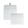 Survivor Lightweight 14 lb Tyvek Open End Expansion Mailers, #15 1/2, Square Flap, Redi-Strip Adhesive Closure, 12 x 16, White, 100/CT