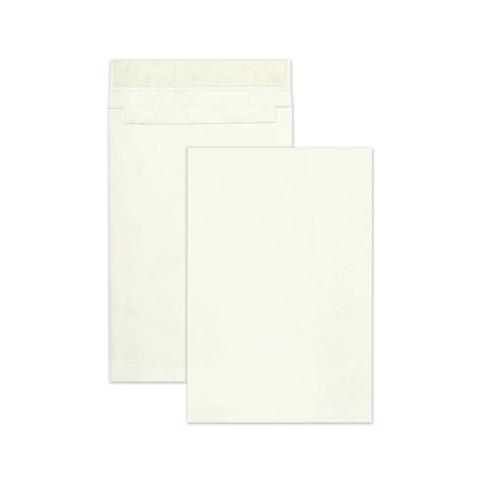 Survivor Lightweight 14 lb Tyvek Open End Expansion Mailers, #15 1/2, Cheese Blade Flap, Redi-Strip Closure, 12 x 16, White, 25/Box