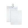 Survivor Lightweight 14 lb Tyvek Catalog Mailers, #15 1/2, Square Flap, Redi-Strip Adhesive Closure, 12 x 16, White, 100/Box