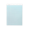 TOPS Prism + Colored Writing Pads, Wide/Legal Rule, 50 Pastel Blue 8.5 x 11.75 Sheets, 12/Pack
