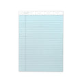 TOPS Prism + Colored Writing Pads, Wide/Legal Rule, 50 Pastel Blue 8.5 x 11.75 Sheets, 12/Pack