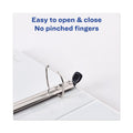 Avery Heavy-Duty View Binder with DuraHinge, One Touch EZD Rings and Extra-Wide Cover, 3 Ring, 1" Capacity, 11 x 8.5, White, (1318)