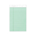 TOPS Prism + Colored Writing Pads, Narrow Rule, 50 Pastel Green 5 x 8 Sheets, 12/Pack