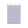 TOPS Prism + Colored Writing Pads, Narrow Rule, 50 Pastel Orchid 5 x 8 Sheets, 12/Pack