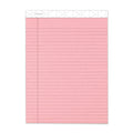 TOPS Prism + Colored Writing Pads, Wide/Legal Rule, 50 Pastel Pink 8.5 x 11.75 Sheets, 12/Pack