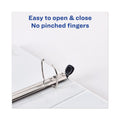 Avery Heavy-Duty View Binder with DuraHinge and One Touch EZD Rings, 3 Rings, 1" Capacity, 11 x 8.5, Navy Blue