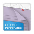 TOPS Prism + Colored Writing Pads, Wide/Legal Rule, 50 Pastel Orchid 8.5 x 11.75 Sheets, 12/Pack