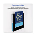 Avery Heavy-Duty View Binder with DuraHinge and One Touch EZD Rings, 3 Rings, 1.5" Capacity, 11 x 8.5, Black