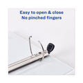 Avery Heavy-Duty View Binder with DuraHinge and One Touch EZD Rings, 3 Rings, 2" Capacity, 11 x 8.5, Navy Blue