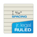 TOPS Prism + Colored Writing Pads, Narrow Rule, 50 Pastel Ivory 5 x 8 Sheets, 12/Pack