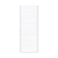 Avery Dot Matrix Printer Mailing Labels, Pin-Fed Printers, 1.44 x 4, White, 5,000/Box