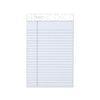 TOPS Prism + Colored Writing Pads, Narrow Rule, 50 Pastel Gray 5 x 8 Sheets, 12/Pack