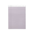 TOPS Prism + Colored Writing Pads, Wide/Legal Rule, 50 Pastel Orchid 8.5 x 11.75 Sheets, 12/Pack