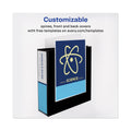 Avery Heavy-Duty View Binder with DuraHinge and Locking One Touch EZD Rings, 3 Rings, 3" Capacity, 11 x 8.5, Black