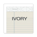 TOPS Prism + Colored Writing Pads, Narrow Rule, 50 Pastel Ivory 5 x 8 Sheets, 12/Pack