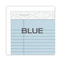 TOPS Prism + Colored Writing Pads, Narrow Rule, 50 Pastel Blue 5 x 8 Sheets, 12/Pack