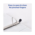 Avery Heavy-Duty View Binder with DuraHinge and One Touch EZD Rings, 3 Rings, 1.5" Capacity, 11 x 8.5, Navy Blue