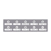 Rubbermaid Recycle Label Kit for Slim Jim Recycling Station Billboard, 10 Assorted Messages, 5.59 x 9.55, White/Clear