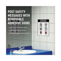 Avery Surface Safe Removable Label Safety Signs, Inkjet/Laser Printers, 5 x 7, White, 2/Sheet, 15 Sheets/Pack