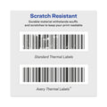 Avery Multipurpose Thermal Labels, 4 x 6, White, 220/Roll