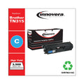 Innovera Remanufactured Cyan High-Yield Toner, Replacement for TN315C, 3,500 Page-Yield
