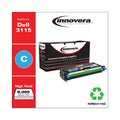 Innovera Remanufactured Cyan High-Yield Toner, Replacement for 310-8379, 8,000 Page-Yield