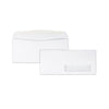 Quality Park Address-Window Envelope, #10, Commercial Flap, Gummed Closure, 4.13 x 9.5, White, 500/Box