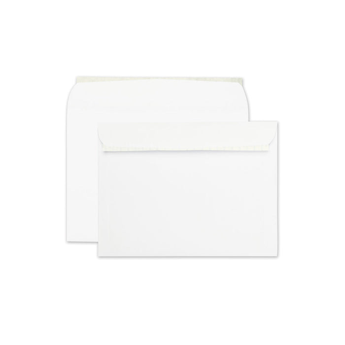 Quality Park Open-Side Booklet Envelope, #10 1/2, Cheese Blade Flap, Redi-Strip Adhesive Closure, 9 x 12, White, 100/Box