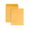 Quality Park Redi-Seal Catalog Envelope, #13 1/2, Cheese Blade Flap, Redi-Seal Adhesive Closure, 10 x 13, Brown Kraft, 100/Box