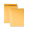 Quality Park Redi-Seal Catalog Envelope, #12 1/2, Cheese Blade Flap, Redi-Seal Adhesive Closure, 9.5 x 12.5, Brown Kraft, 100/Box