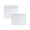Quality Park Open-Side Booklet Envelope, #13 1/2, Cheese Blade Flap, Gummed Closure, 10 x 13, White, 100/Box