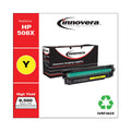 Innovera Remanufactured Yellow High-Yield Toner, Replacement for 508X (CF362X), 9,500 Page-Yield