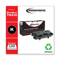 Innovera Remanufactured Black Toner, Replacement for TN430, 3,000 Page-Yield