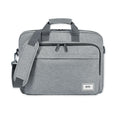 Solo Sustainable Re:cycled Collection Laptop Bag, Fits Devices Up to 15.6", Recycled PET Polyester, 16.25 x 4.5 x 12, Gray