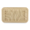 World Centric Fiber Trays, PLA Lined, PFAS Free, 1-Compartment, 8.3 x 4.9 x 0.7, Natural, Paper, 500/Carton