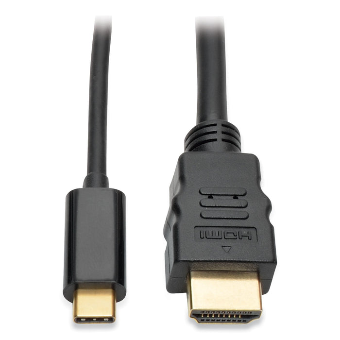 Tripp Lite USB Type C to HDMI Cable, 6 ft, Black