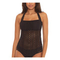 Becca by Rebecca Virtue Womens Crochet Lined Swim Top, Size Small by Vanessa Jane