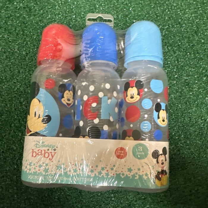 Disney Mickey Mouse Baby Bottles, 3 Pack, 9 oz by Price Is Right Miami