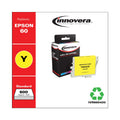 Innovera Remanufactured Yellow Ink, Replacement for 60 (T060420), 600 Page-Yield