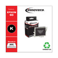 Innovera Remanufactured Black Ink, Replacement for 60 (T060120), 400 Page-Yield