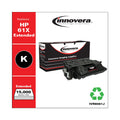 Innovera Remanufactured Black Extended-Yield Toner, Replacement for 61X (C8061XJ), 15,000 Page-Yield