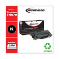 Innovera Remanufactured Black High-Yield Toner, Replacement for TN670, 7,500 Page-Yield