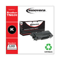 Innovera Remanufactured Black Toner, Replacement for TN620, 3,000 Page-Yield