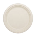 World Centric Fiber Plates, 9" dia, Natural, 1,000/Carton