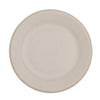 World Centric Fiber Plates, Ripple Edge, 6" dia, Natural, 1,000/Carton