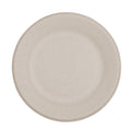 World Centric Fiber Plates, Ripple Edge, 6" dia, Natural, 1,000/Carton